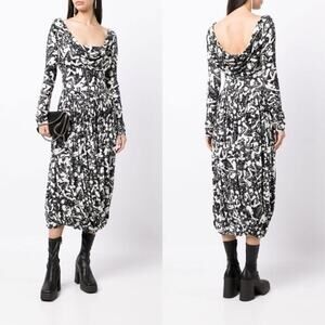 NWT Stella McCartney graphic-print jersey dress